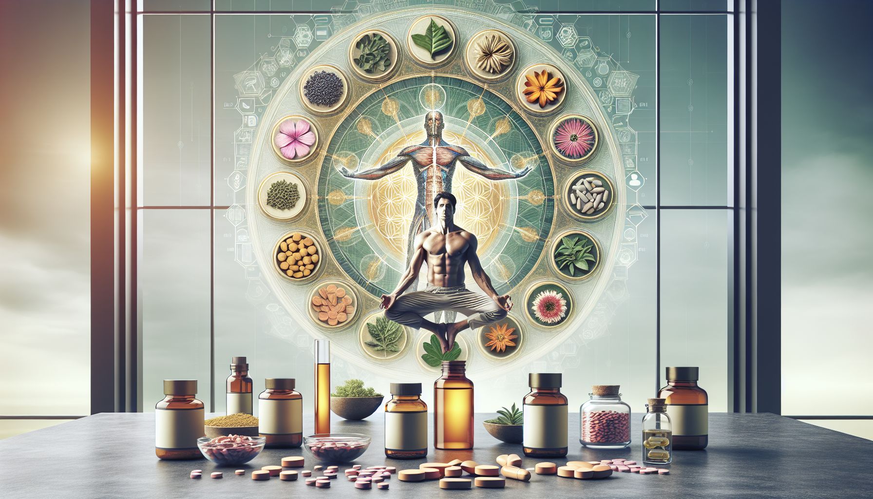 Image showing various potency enhancers in clinical setting